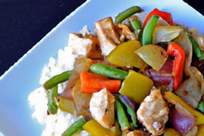 Brighten Your Dinner: Chicken & Veggie Stir-Fry with Rice