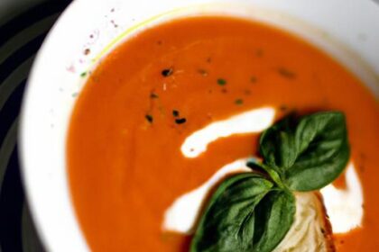 Savor the Secret to Perfectly Creamy Tomato Basil Soup
