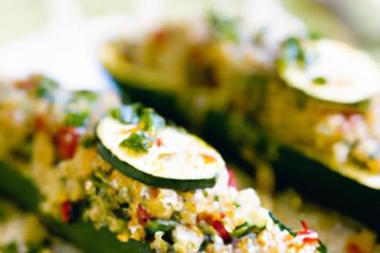 Delicious Veggie-Stuffed Zucchini Boats with Quinoa Guide