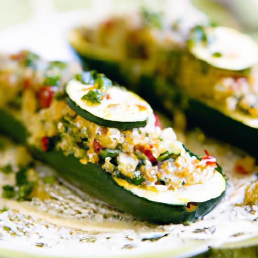 Delicious Veggie-Stuffed Zucchini Boats with Quinoa Guide