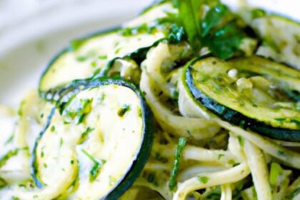Zucchini Noodles with Pesto: A Fresh Twist on Healthy Meals