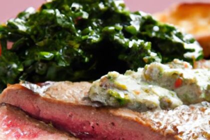 Savor the Flavor: Grilled Steak Paired with Zesty Chimichurri