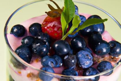 Blueberry Parfait Delight: Layers of Flavor and Nutrition