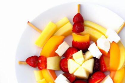 Sweet & Fresh: Fruit Skewers with Honey Yogurt Dip Recipe