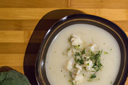 Creamy Vegan Cauliflower & Potato Soup: A Healthy Delight