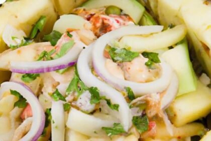 Tropical Zest: Pineapple Salsa with Fresh Cilantro Flair