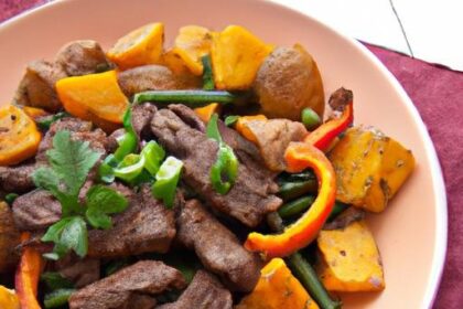 Hearty Beef and Sweet Potato Skillet: Easy Flavorful Meal