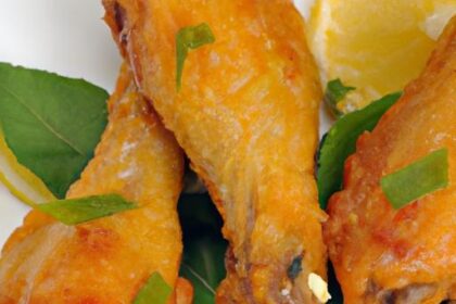 Zesty Baked Chicken Wings: A Citrus Twist to Classic Bites