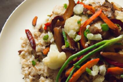 Flavor-Packed Cauliflower Rice Stir-Fry with Soy Sauce Twist