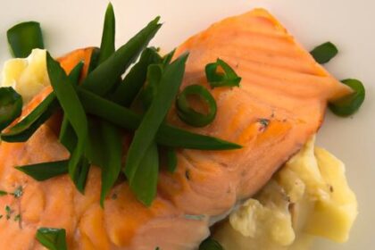Savor the Perfect Pair: Baked Salmon & Garlic Mashed Potatoes