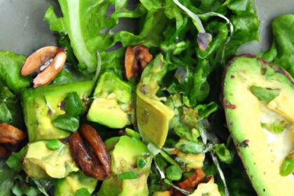 Fresh and Flavorful: Vegan Spinach Avocado Salad Recipe