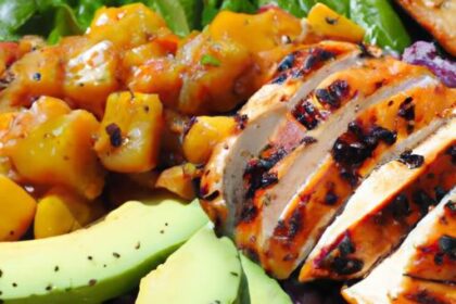 Savor Summer: Grilled Chicken with Avocado Mango Salsa