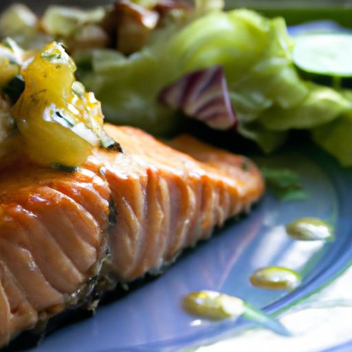 Savor Summer: Perfect Grilled Salmon with Crisp Cucumber Salad