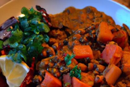 Hearty Vegan Sweet Potato & Lentil Curry: A Flavorful Delight