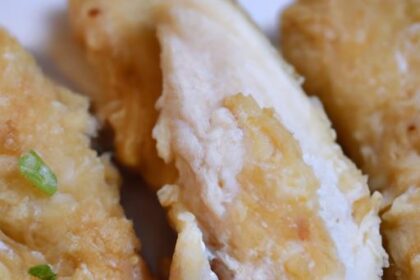 Crispy Keto Garlic Parmesan Chicken Tenders: Easy & Flavorful