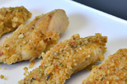 Crispy Keto Garlic Parmesan Chicken Tenders Recipe Reveal