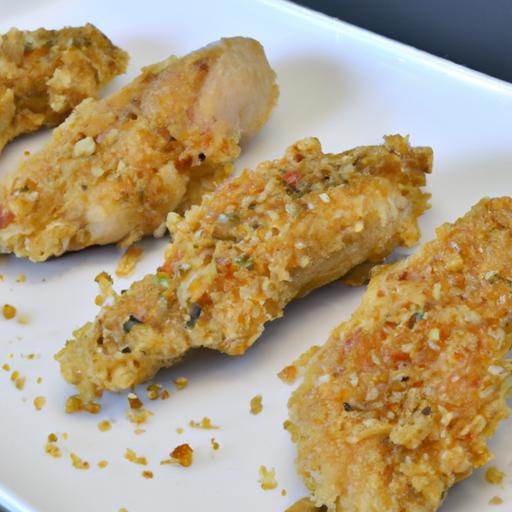 Crispy Keto Garlic Parmesan Chicken Tenders Recipe Reveal