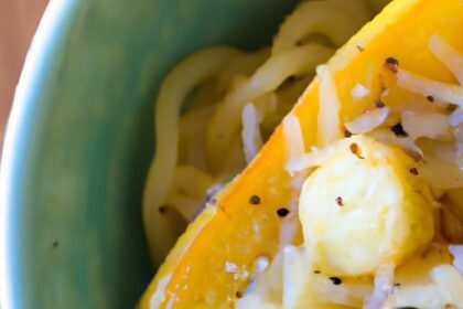 Spaghetti Squash with Garlic Parmesan: A Flavorful Twist