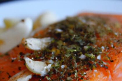 Savor Keto Garlic Herb Salmon: Flavor Meets Healthy Living