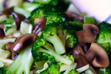 Savor the Harmony: Broccoli and Mushroom Stir Fry Delight
