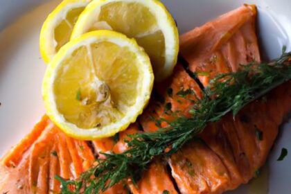 Zesty Baked Salmon with Lemon & Dill: A Fresh Delight