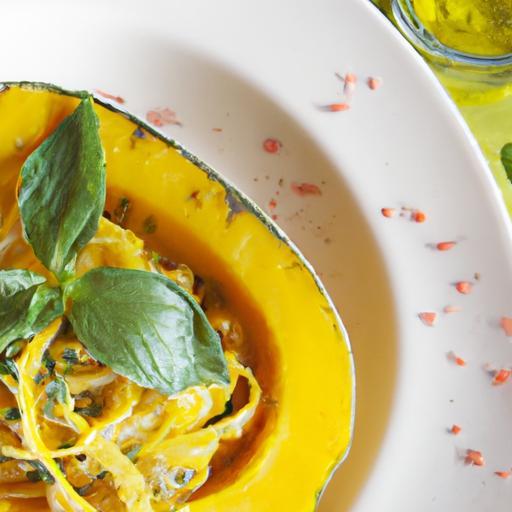 Twirl into Flavor: Garlic Olive Oil Spaghetti Squash Delight