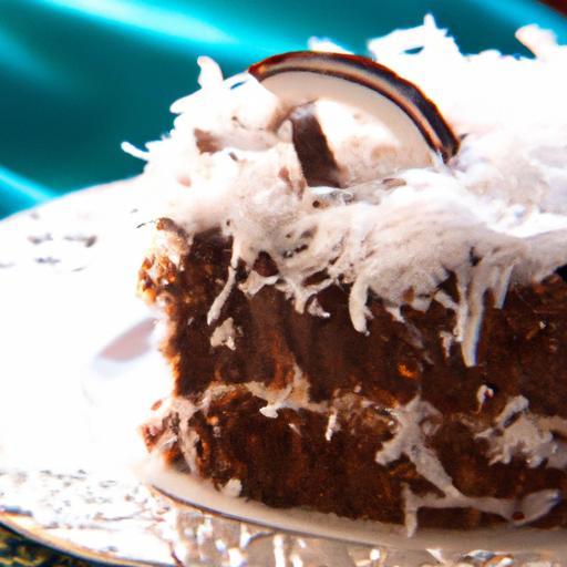 Decadent Chocolate Coconut Cake: A Tropical Dessert Delight