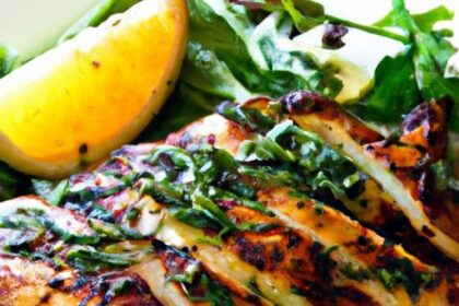 Zesty Lemon & Herb Grilled Chicken: A Flavorful Delight
