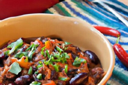 Hearty Ground Turkey Chili with Black Beans: A Flavor Boost