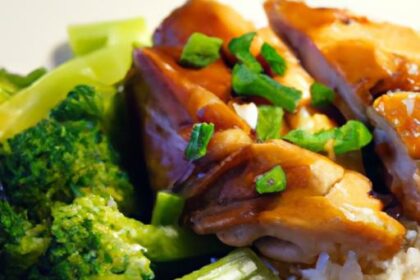 Flavor-Packed Chicken Teriyaki Bowls with Rice & Broccoli