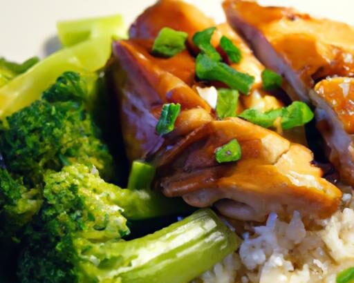 Flavor-Packed Chicken Teriyaki Bowls with Rice & Broccoli