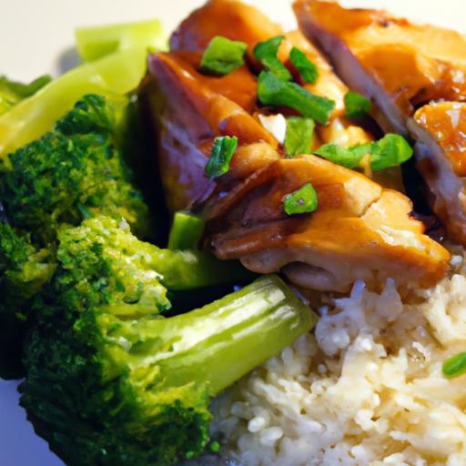 Flavor-Packed Chicken Teriyaki Bowls with Rice & Broccoli