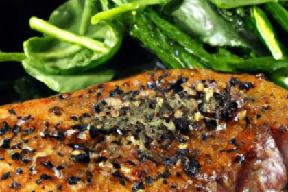 Mastering the Art of Grilled Steak with Salt and Pepper