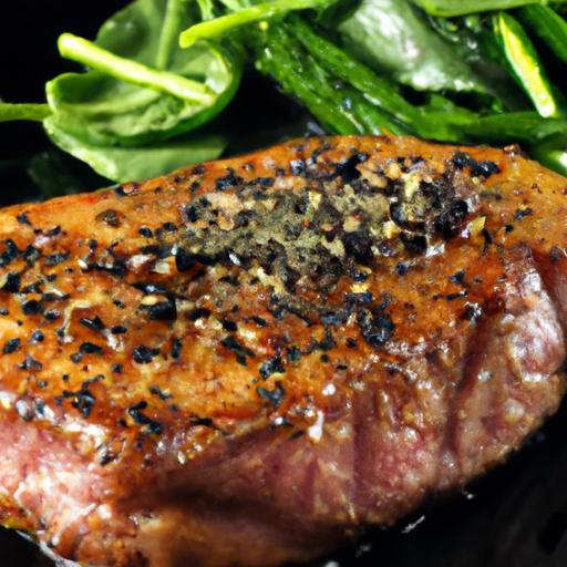 Mastering the Art of Grilled Steak with Salt and Pepper