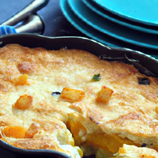 Hearty Breakfast Casserole: Eggs, Sausage, & Potatoes Delight