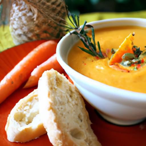 Glow with Flavor: The Ultimate Vegan Roasted Carrot Soup