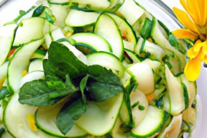 Refreshing Vegan Avocado & Cucumber Salad: A Crisp Delight
