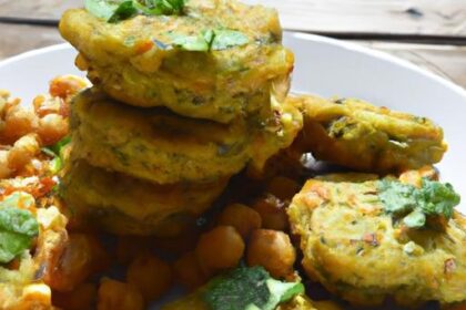 Crispy Vegan Chickpea Fritters: A Wholesome Delight
