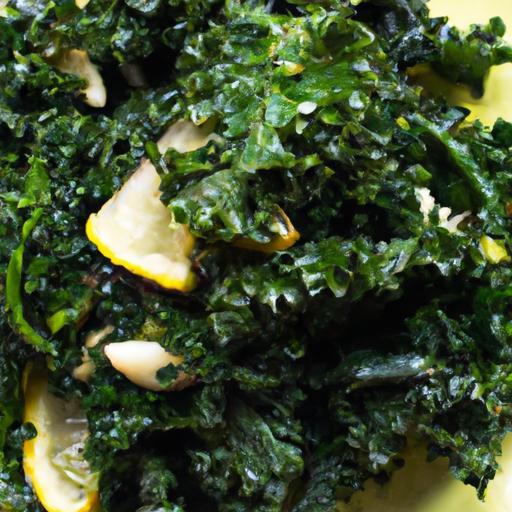 Zesty Sautéed Kale with Garlic & Lemon: A Flavor Boost