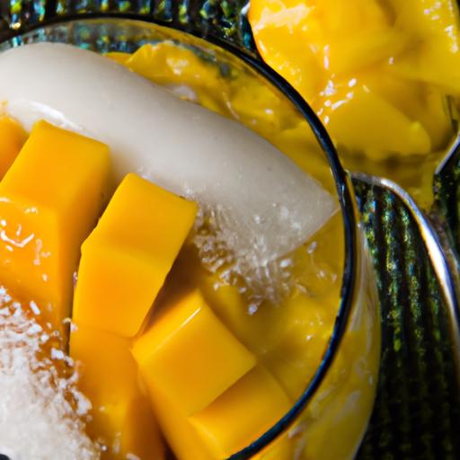 Tropical⁣ Mango Coconut Chia Pudding: A Healthy delight