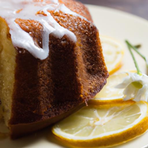 Zesty Earl Grey Lemon Cake: A Citrus Tea Lover's Delight