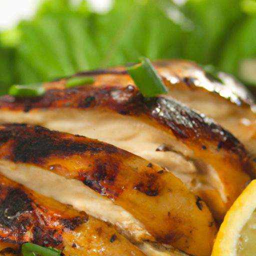Zesty‍ Lemon & Herb Grilled Chicken: A Flavorful Delight
