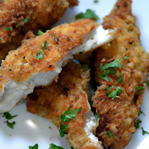 Crispy Keto garlic Parmesan Chicken Tenders: Easy & Flavorful