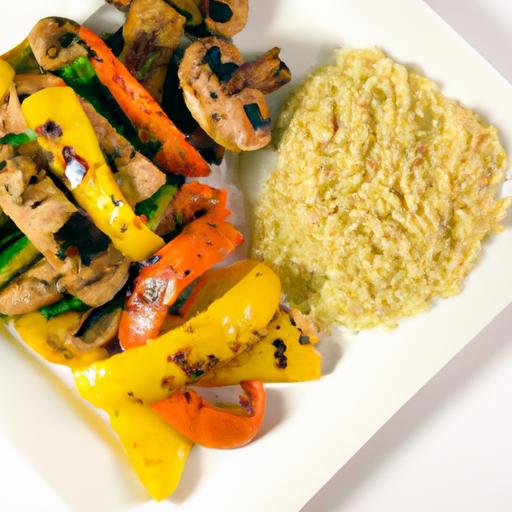 Savor ‌the Flavor: ​Grilled Veggie ⁣Kebabs ​with Fluffy ⁣couscous