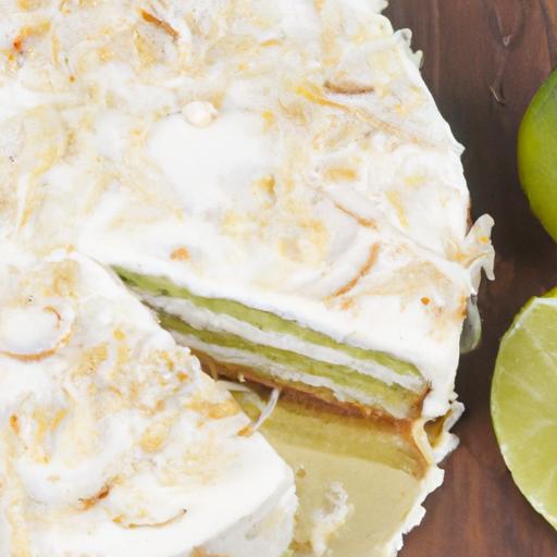 Tropical Coconut Lime Cake: A zesty Island-Inspired Delight
