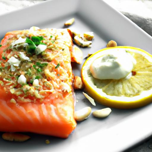 Delicious Keto ⁣Salmon with Savory garlic Cream Sauce Recipe