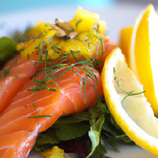 Zesty Salmon Salad with Lemon‍ and Fresh Dill Delight