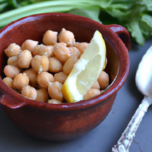 Zesty​ Vegan Lemon‍ Garlic Chickpeas: A‍ Flavorful⁢ Boost