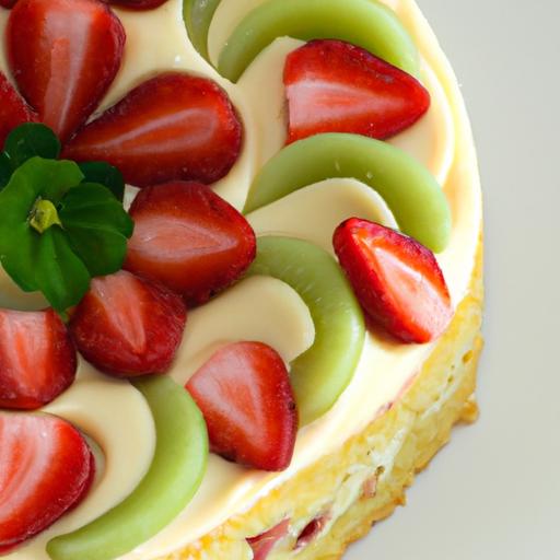 Kiwi Strawberry Cake: A Refreshing Twist on Classic Sweetness