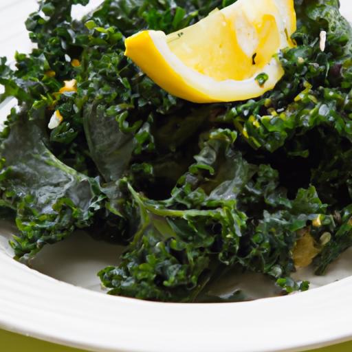 Zesty Sautéed kale with Garlic & Lemon: A Flavor Boost